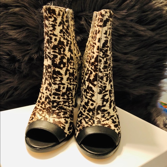 Calvin Klein Leopard Print Bootie (New/Never Worn) - Picture 4 of 5